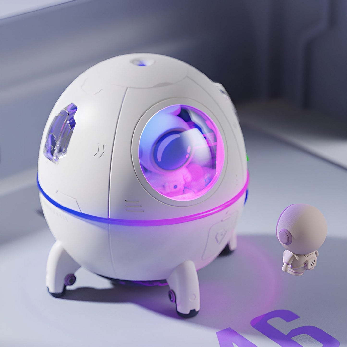 Space Capsule Air Humidifier USB Aroma Diffuser